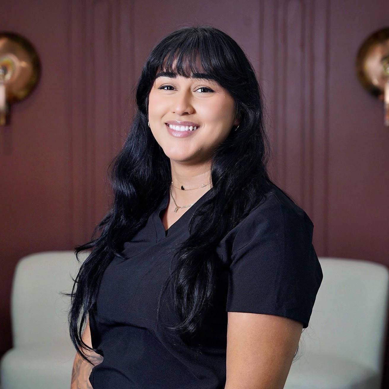 She is Marelly Ayala, the Lead Clinical Assistant at Ateeth Dental Care in Reston, VA.